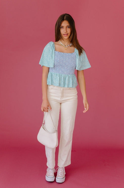 Ditsy Days Floral Top